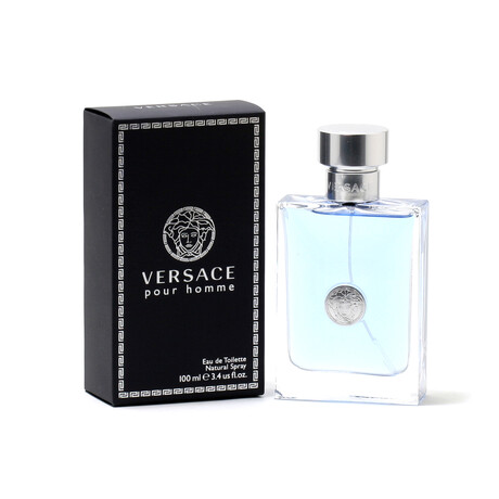 Men's Fragrance // Versace // Pour Homme EDT Spray // 3.4 oz