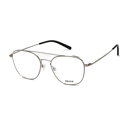 Bally // Men's BY5005-D Optical Frames // Shiny Palladium