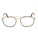 Ermenegildo Zegna // Men's EZ5183 Optical Frames // Pale Gold