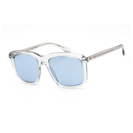 Men's BOSS 1420/S 0KB7 Sunglasses // Gray + Blue