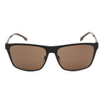 Men's BOSS 1410/F/S 0003 Sunglasses // Matte Black + Gray