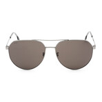 Men's BOSS 1473/F/SK 06LB Sunglasses // Ruthenium + Gray