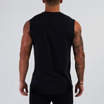 Sleeveless V-Neck // Black (XS)