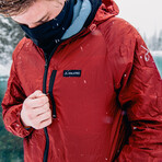 Whistler-Windbreaker // Red (XS)