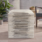 Grand Canyon Cowhide Pouf Ottoman