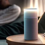 MagPod // Ultimate 5-in-1 Magnetic Charge & Music Station + Bedside Lamp (Silver)