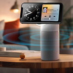 MagPod // Ultimate 5-in-1 Magnetic Charge & Music Station + Bedside Lamp (Silver)