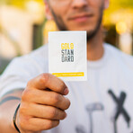 Gold Standard // Premium Shoe Cleaning Wipes // 24 Pack