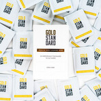 Gold Standard // Premium Shoe Cleaning Wipes // 24 Pack