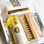 Gold Standard // Premium Shoe Cleaner Kit Brush and 4 oz. Solution