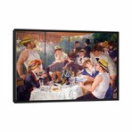 The Luncheon Of The Boating Party 1881 By Pierre-Auguste Renoir (18"H x 26"W x 1.5"D)