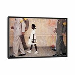 The Problem We All Live With (Ruby Bridges) By Norman Rockwell (18"H x 26"W x 1.5"D)