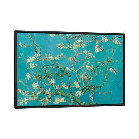 Almond Blossom, 1890 By Vincent Van Gogh (18"H x 26"W x 1.5"D)