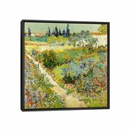 The Garden At Arles By Vincent Van Gogh (12"H x 12"W x 1.5"D)