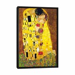 The Kiss By Gustav Klimt (26"H x 18"W x 1.5"D)