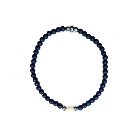 Onyx Pearl Bracelet