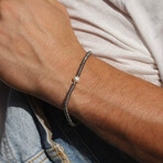 Silver Pearl Bracelet