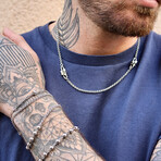 Double Connector Chain Necklace