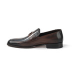 Lewis Dress Shoe // Brown + Dark Blue (Euro: 43)