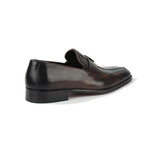 Lewis Dress Shoe // Brown + Dark Blue (Euro: 43)