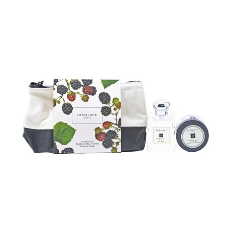 Jo Malone Blackberry Bay Set (1.7 oz EDC, 1.7 oz Body Cream, Travel Bag) (MENS NICHE FRAGRANCES)