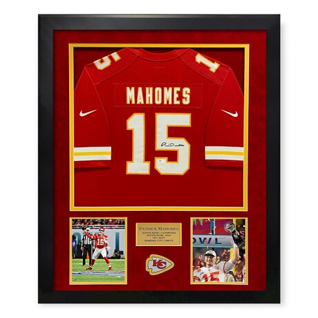 Patrick Mahomes // Kansas City Chiefs // Autographed Jersey + Framed - Signed  Memorabilia & Collectibles - Touch of Modern