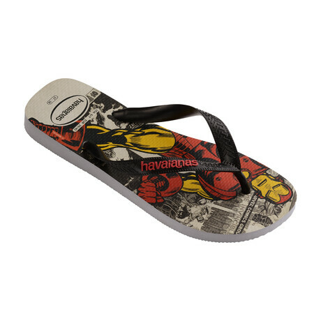 Top Marvel Classics Sandal // Black + Beige (Men's US Size 7/8)