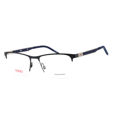 Men's HG 1142 0FLL 00 Optical Frames // Matte Blue