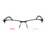 Men's HG 1142 0FLL 00 Optical Frames // Matte Blue