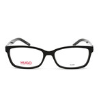 Men's HG 1016 0OIT 00 Optical Frames // Black + Red