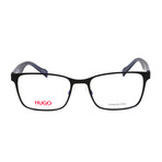 Men's HG 0183 00VK 00 Optical Frames // Black + Blue