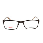 Men's HG 1005 0HGC 00 Optical Frames // Brown Havana