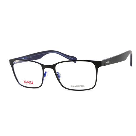 Men's HG 0183 00VK 00 Optical Frames // Black + Blue