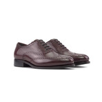 James Wingtip Derby // Burgundy (US: 8.5)