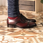 Paul Oxford Cap Toe // Burgundy (US: 8)