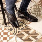 James Wingtip Derby // Black (US: 7)