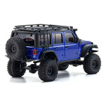 MINI-Z 4×4 Series Readyset JeepⓇ /Wrangler Unlimited Rubicon + Accessory Parts // Ocean Blue Metallic