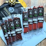 Snack Sized Gin Jerky and Snack Stick Combo 8 Packs // 20 Servings
