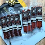 Snack Sized Rum Jerky and Snack Stick Combo 8 Packs // 20 Servings