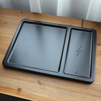 Wireless Charging Valet Tray // Black