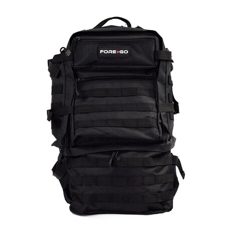 FOREGO // Ultimate Adventure & Survival Backpack // Black