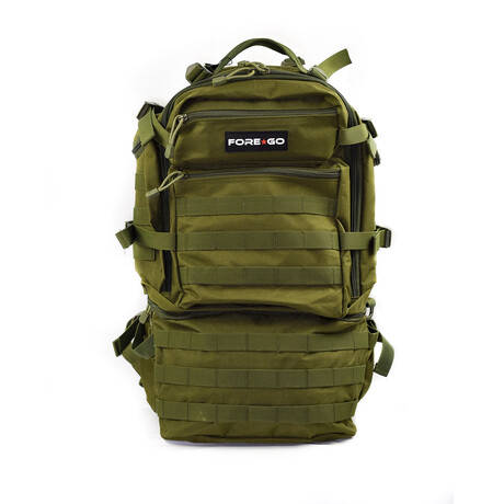 FOREGO // Ultimate Adventure & Survival Backpack // Green