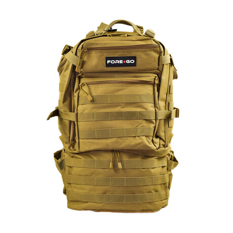 FOREGO // Ultimate Adventure & Survival Backpack // Tan