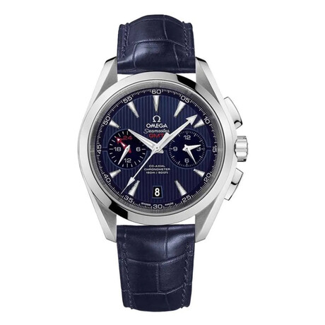 Omega Seamaster Aqua Terra GMT Chronograph Automatic // 231.13.43.52.03.001 // Store Display