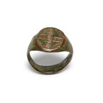 Museum-Quality Medieval Cross Ring // 8th - 10th century AD