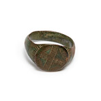 Museum-Quality Medieval Cross Ring // 8th - 10th century AD