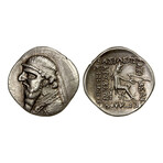 Exceptional Persian Silver Coin // Parthia, 121-91 BC