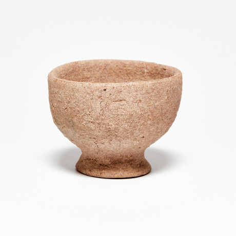 Ancient Thailand, c. 1500-500 BC // Ceramic Chalice or Footed Bowl