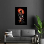 Geisha Nature Print // Nicebleed (16"H x 24"W x 0.25"D)