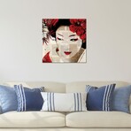Geisha II Print // Caroline Wendelin (24"H x 24"W x 0.25"D)